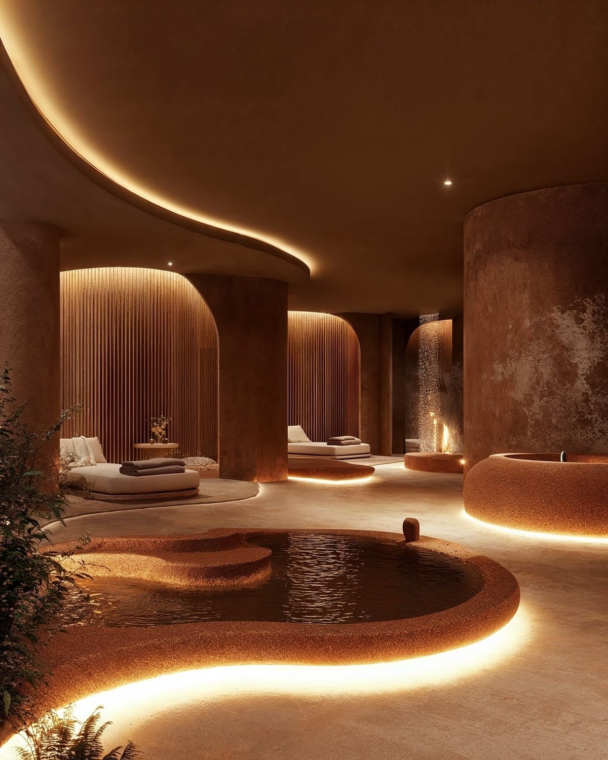 Wellnessbereich in den Emiraten